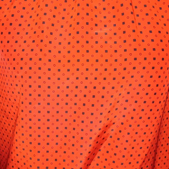 Koret apple red long sleeve art deco top - Picture 9 of 10